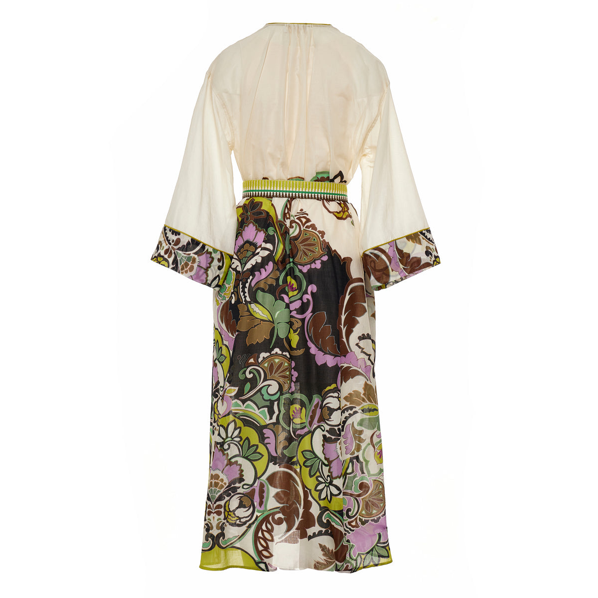 Printed Dress w Belt
