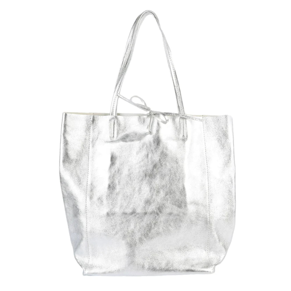 Metallic Tote