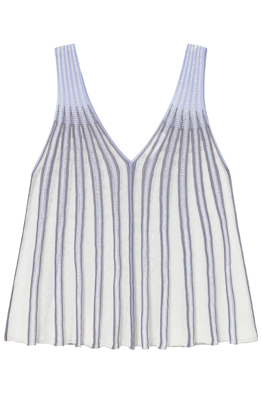 V-Neck Knitted Top