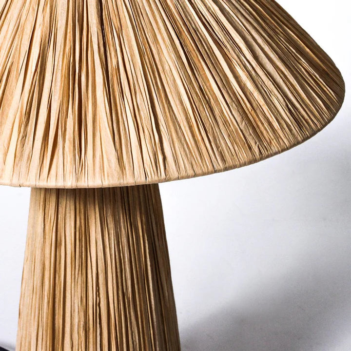 Ourea Raffia Table Lamp | Natural