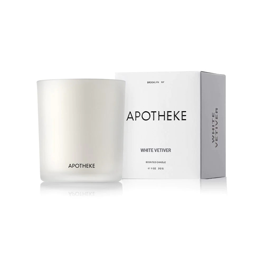 White Vetiver Signature Candle