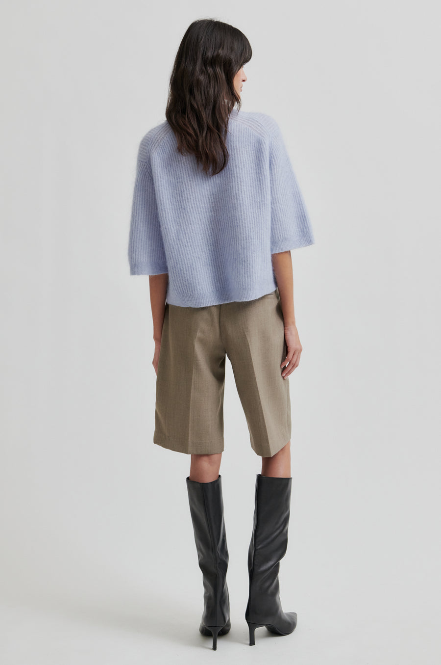 Andrea Knit Rib Cardigan