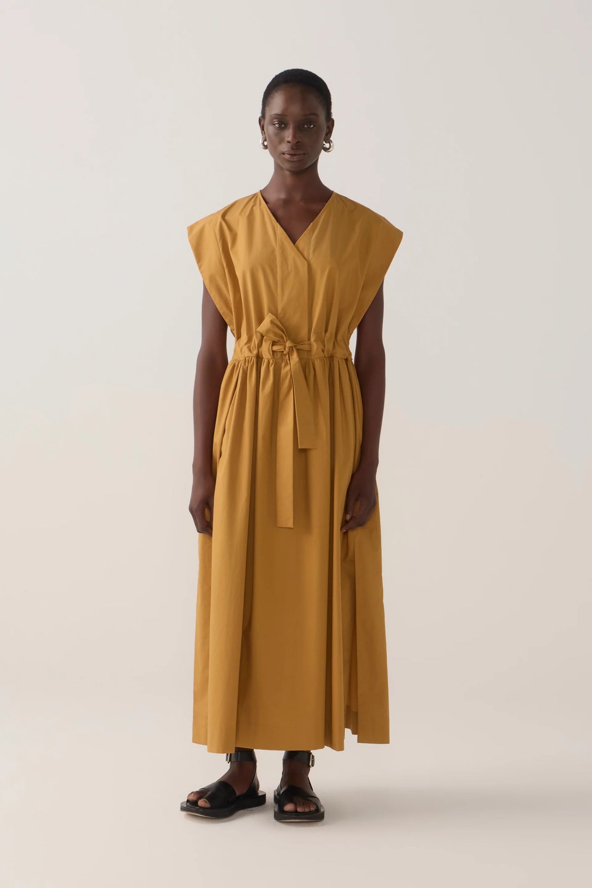 Arden Dress | Ginger Cotton Tencel