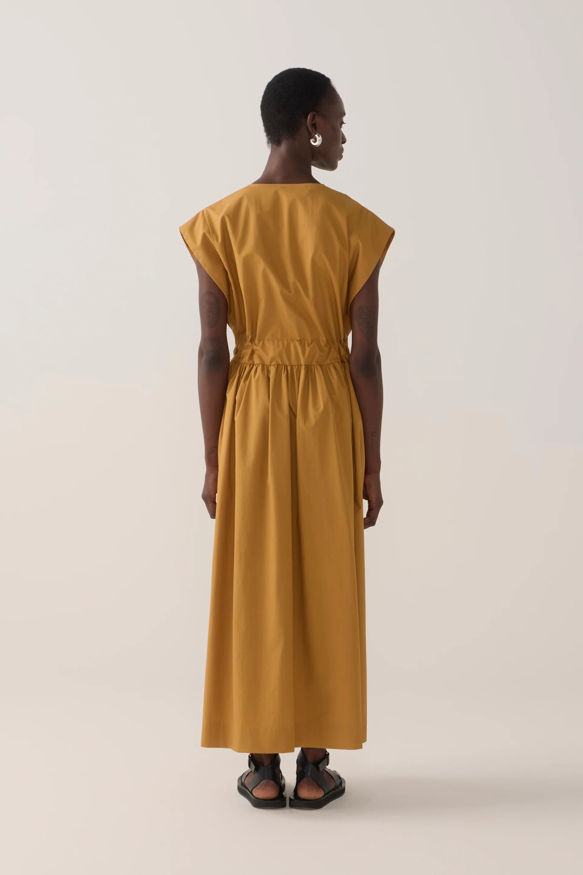 Arden Dress | Ginger Cotton Tencel