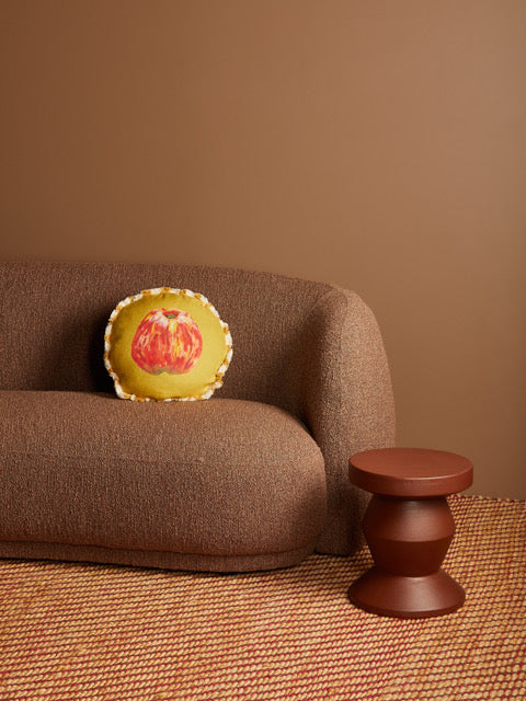 Apple Round Cushion