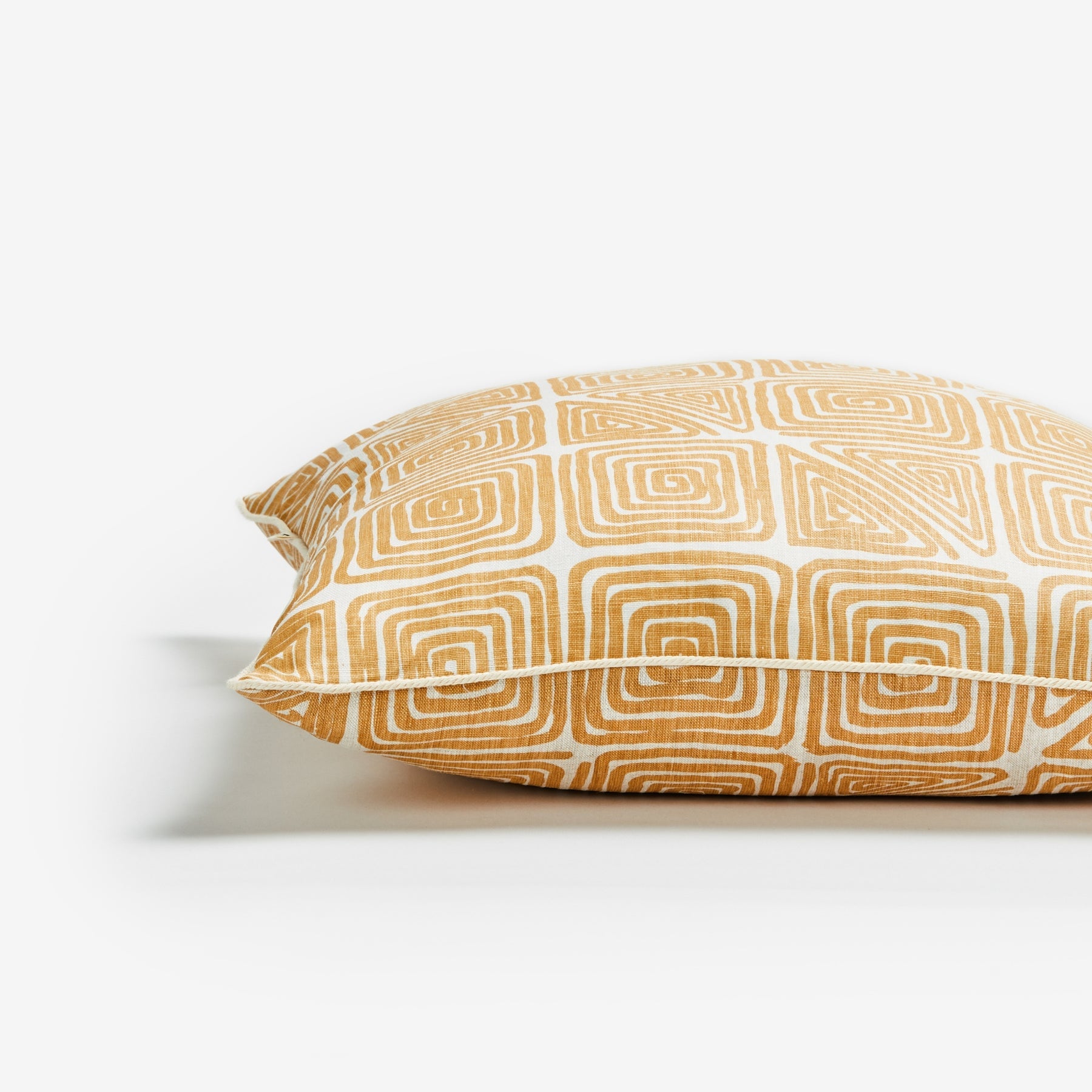 Maze Mustard 50cm Cushion