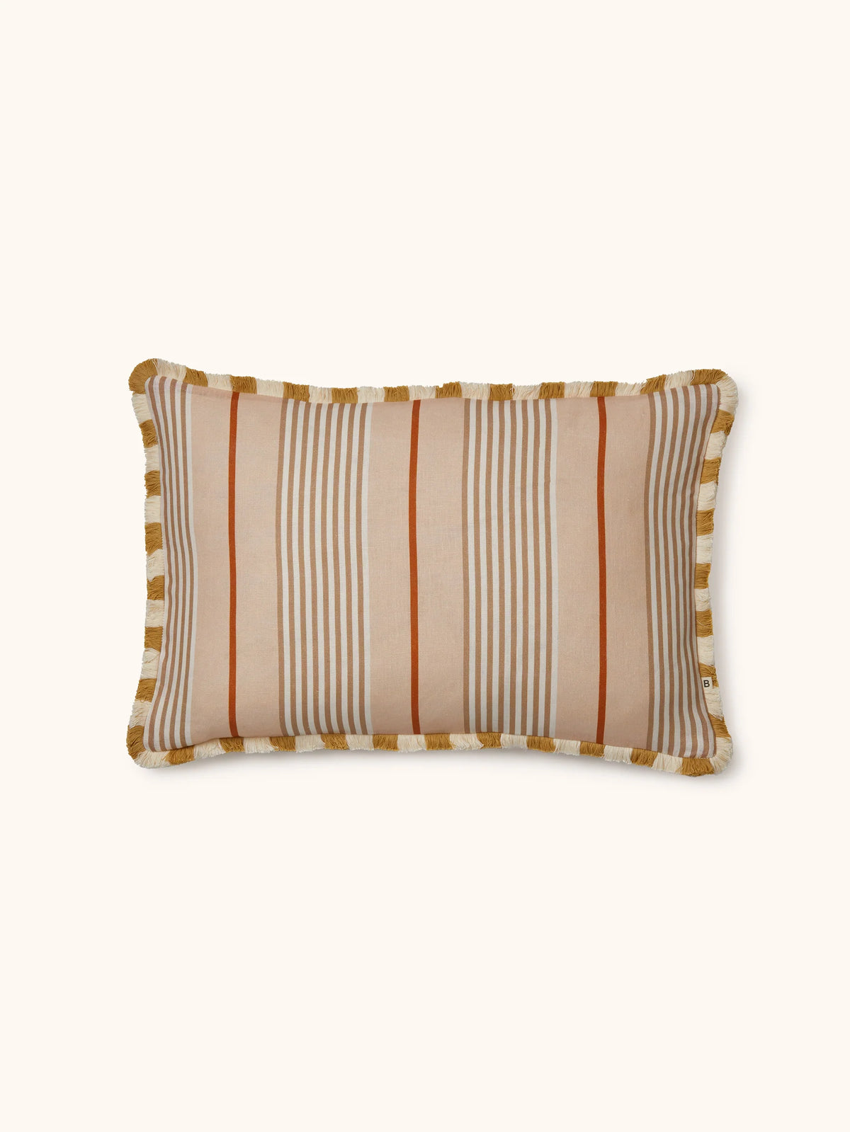 Club Stripe Pearl Cushion