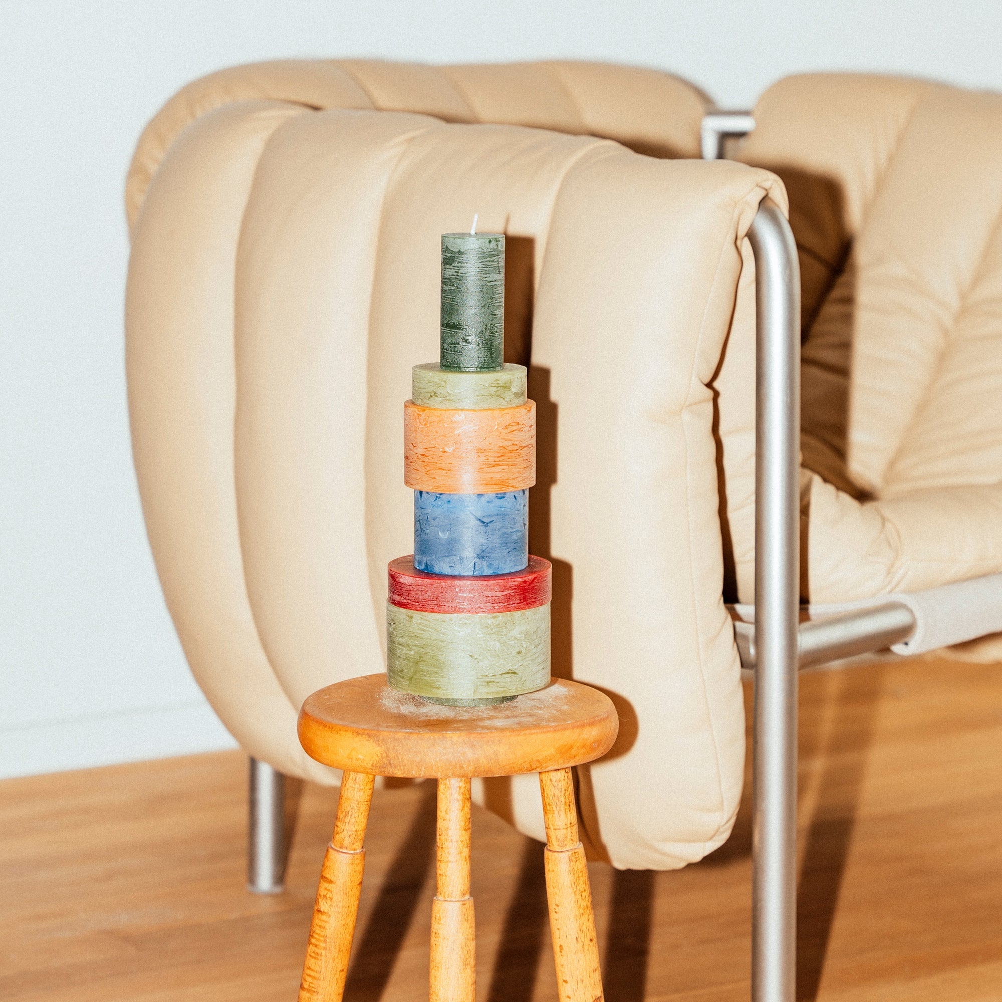 06 Candle Stack | Brown