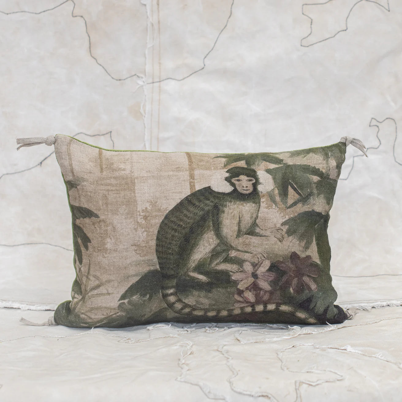 Cochin Monkey Cushion | 25x35