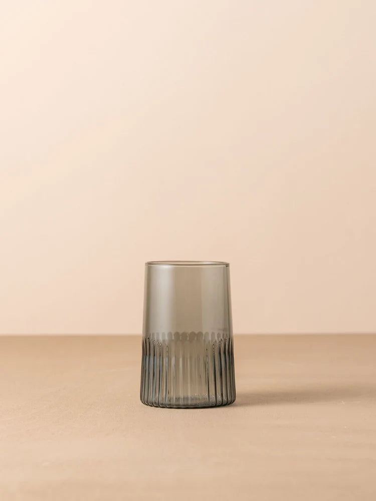 Kairos Water Glass 2 Set | Smoke