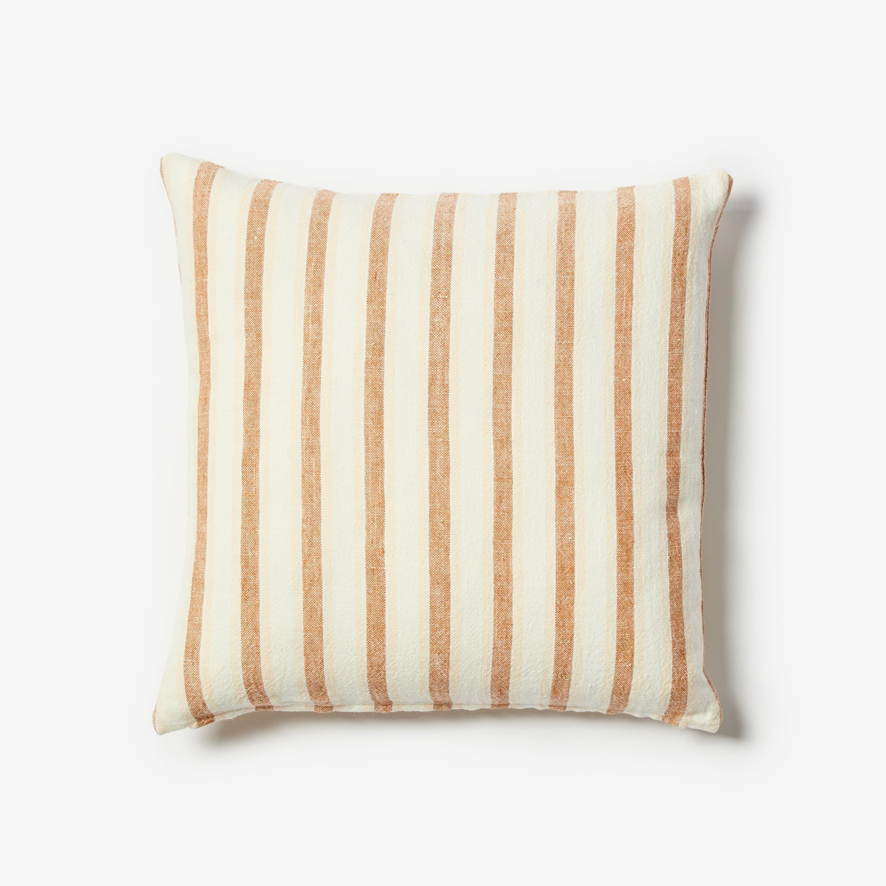 Linear Tan Linen Cushion 50cm