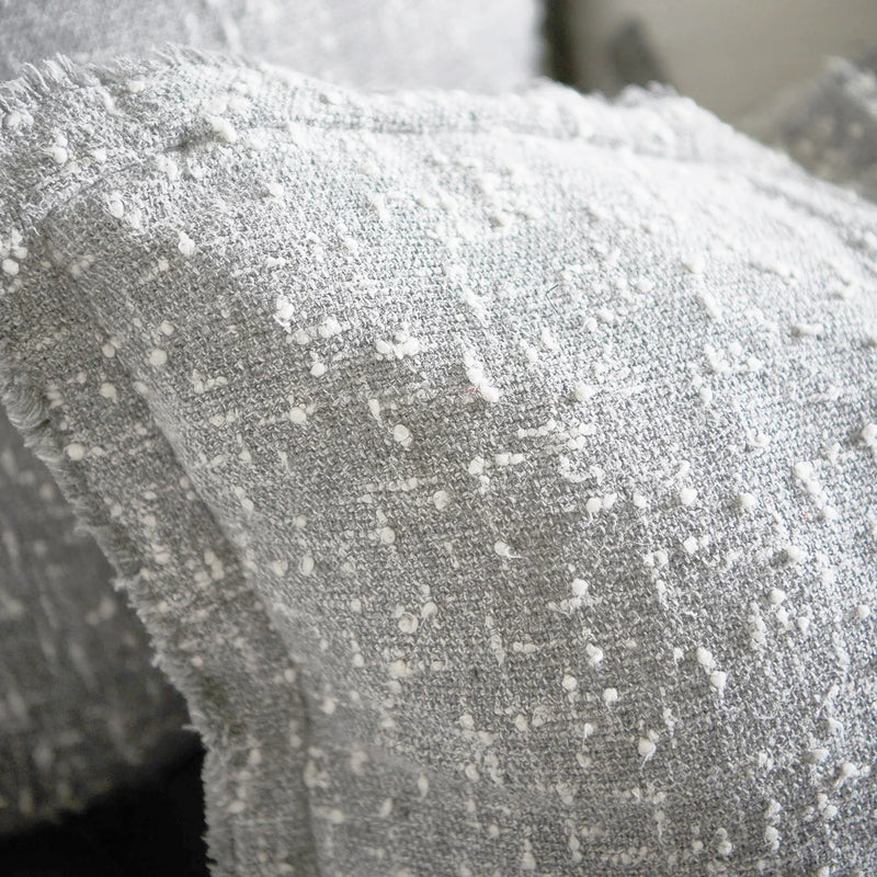 Polo Cushion | Silver/White 40x60