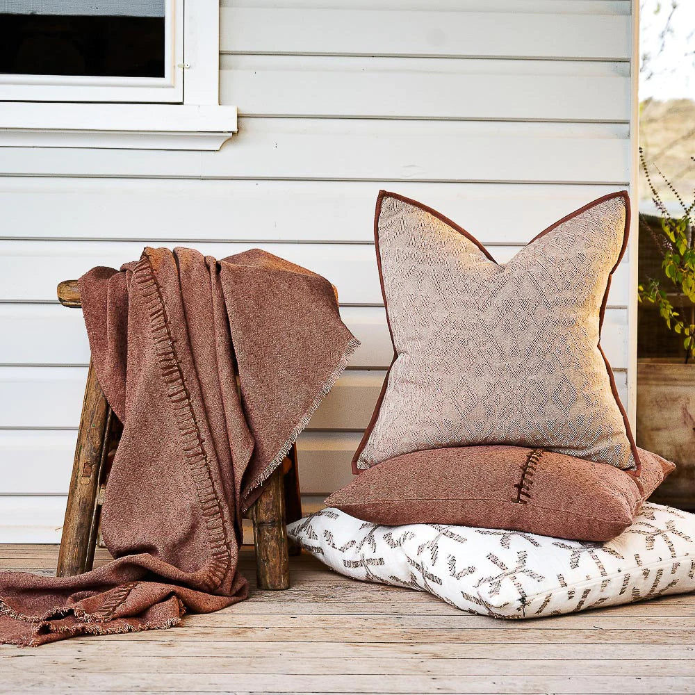 Astrid Throw | Clay