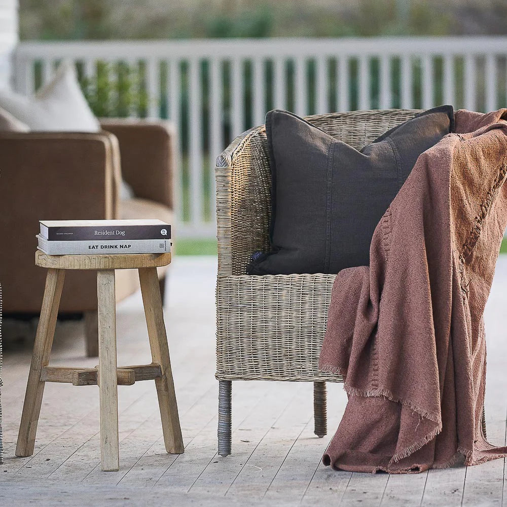 Astrid Throw | Clay
