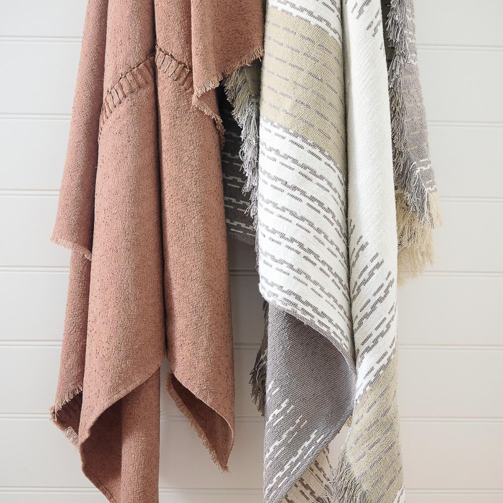 Astrid Throw | Clay