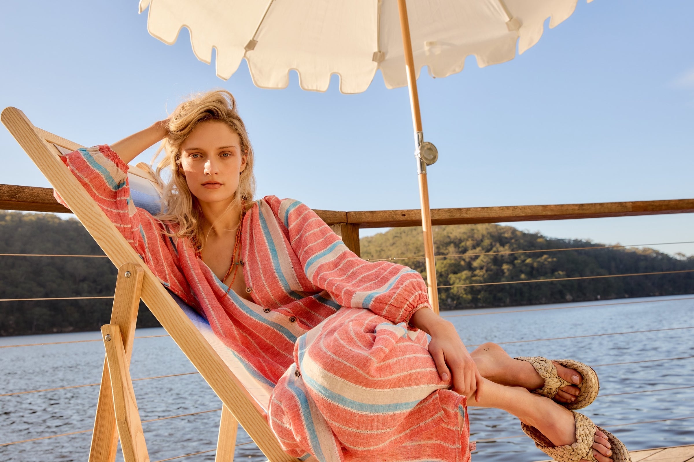 El Manto Stripe Dress