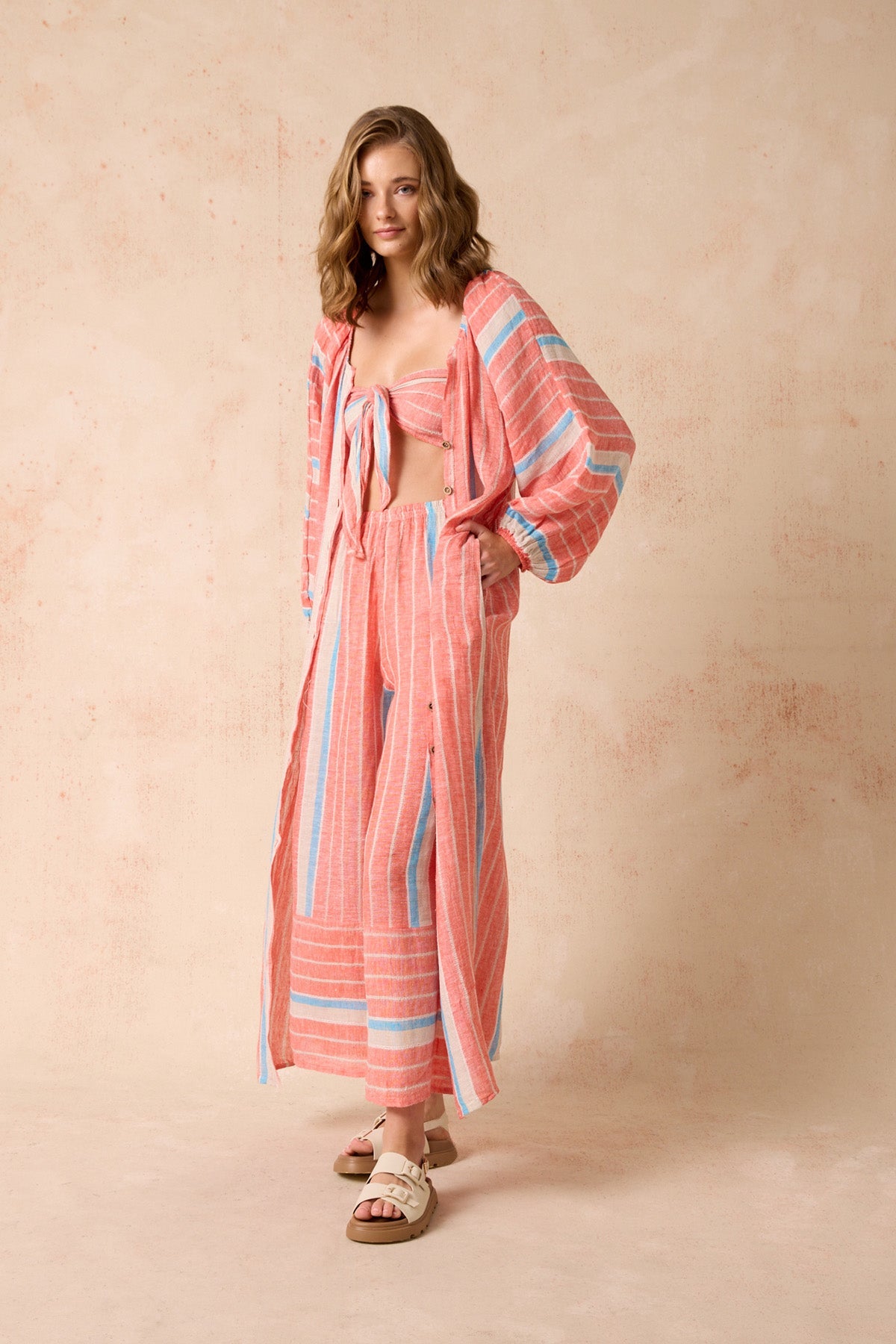 El Manto Stripe Dress