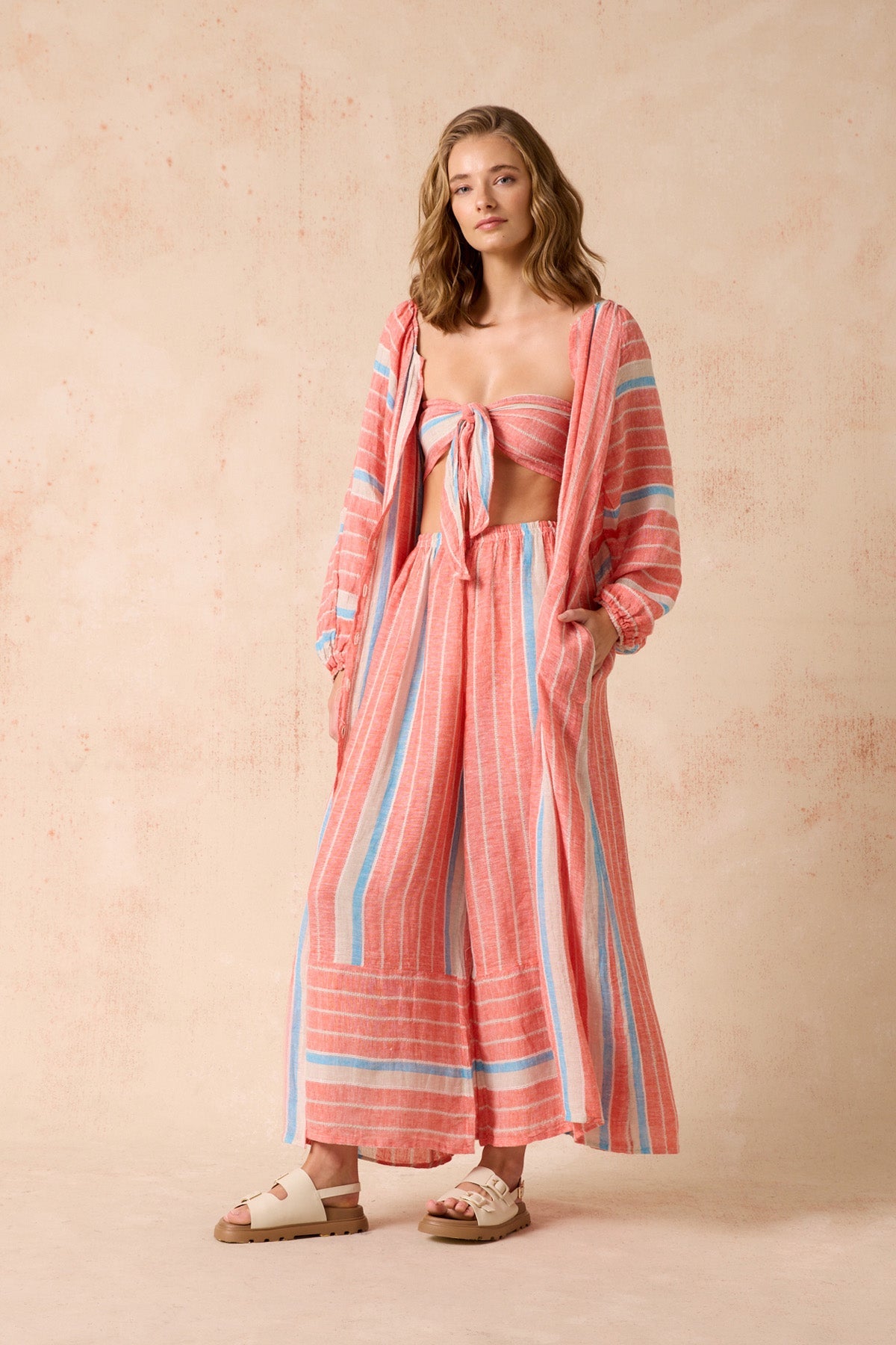 El Manto Stripe Dress