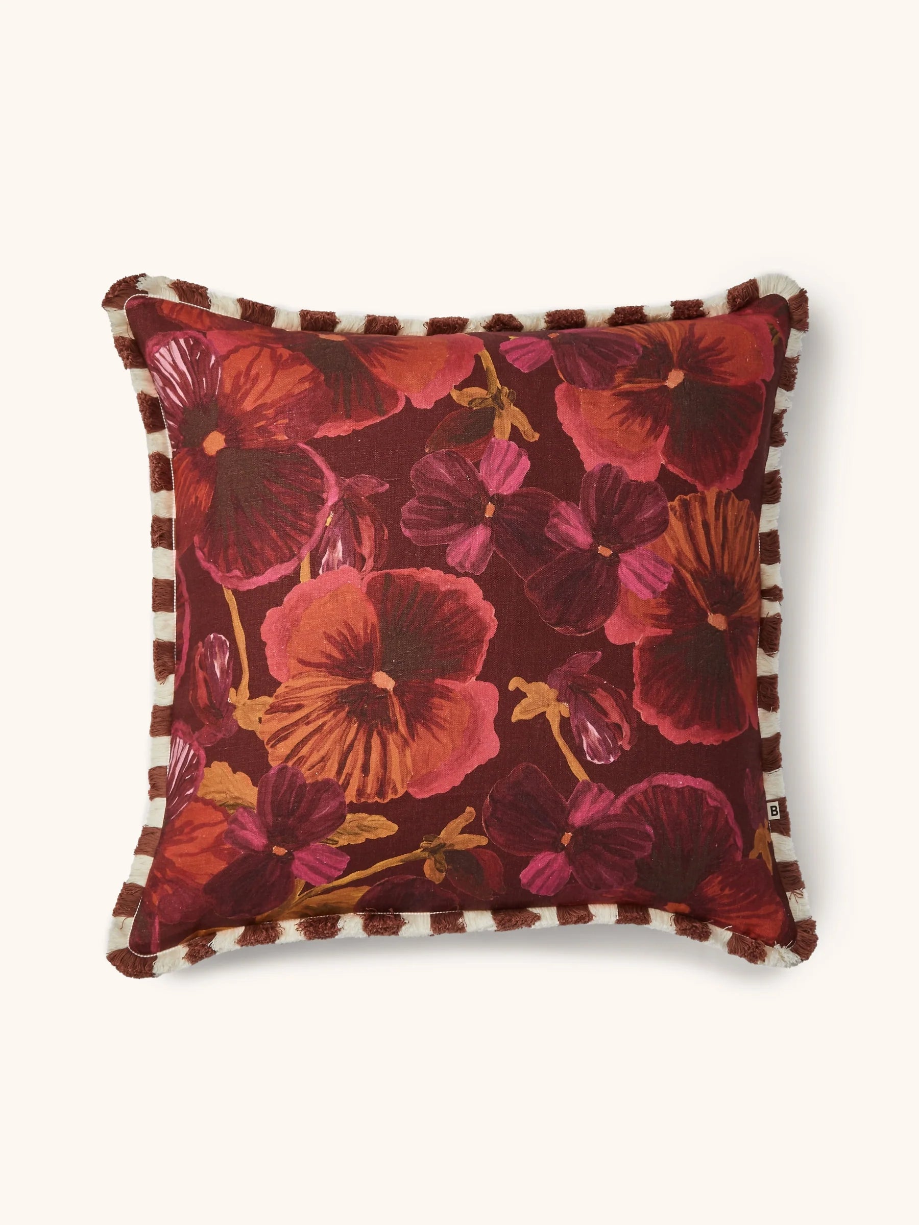 Wild Pansy Cushion