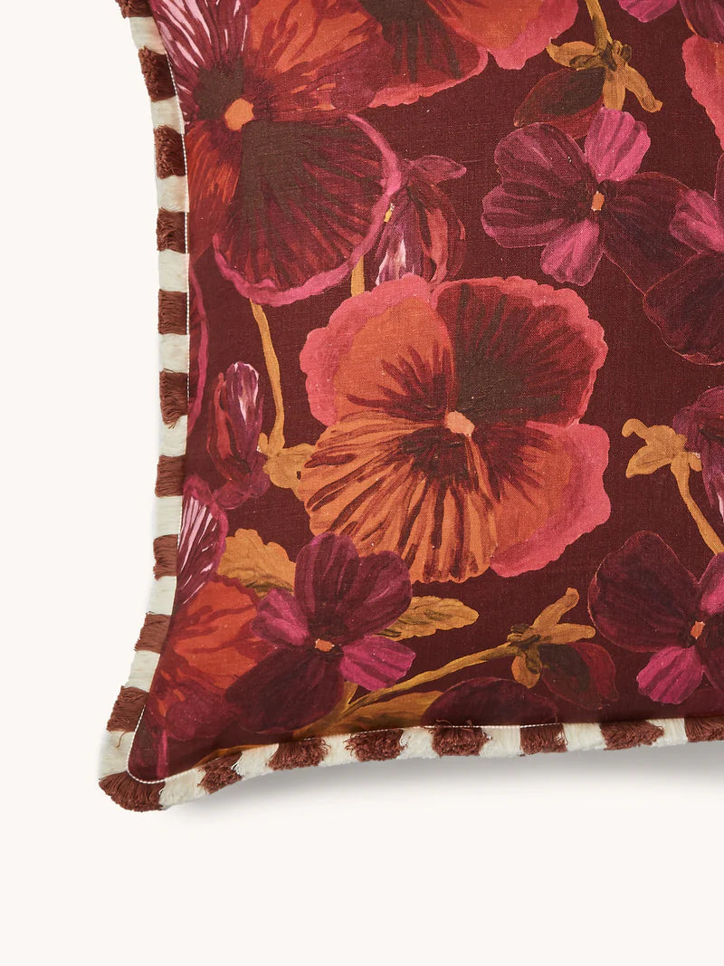 Wild Pansy Cushion