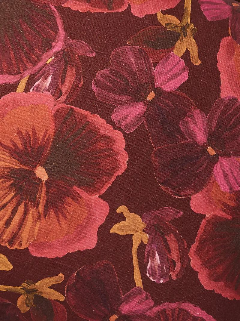 Wild Pansy Cushion