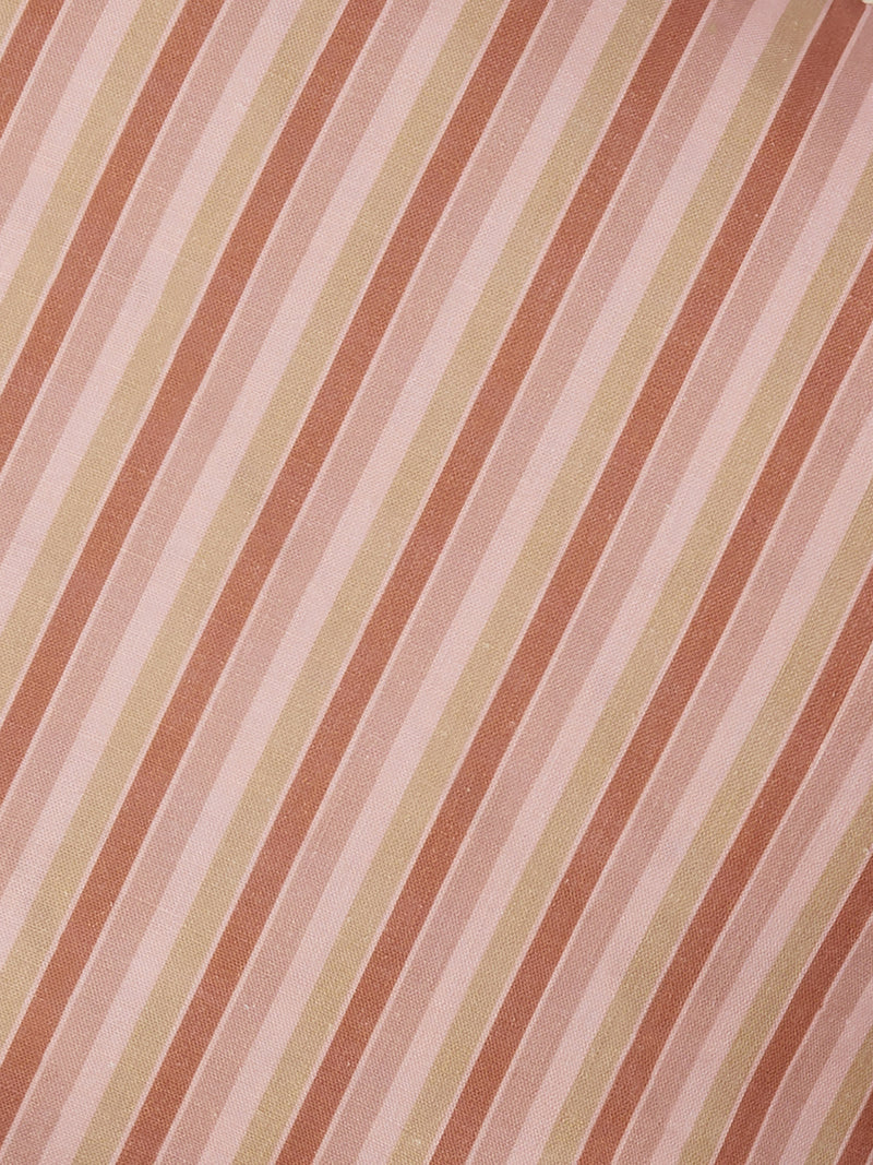 garden Stripe Pink Cushion