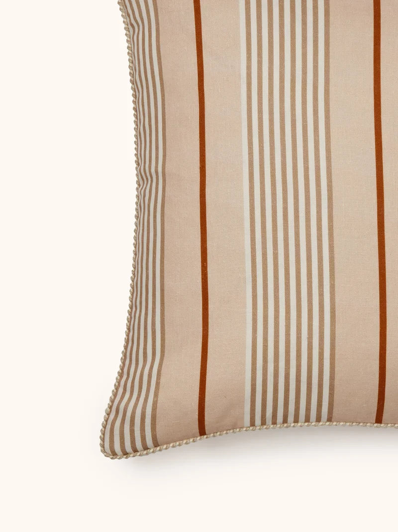 Club Stripe Pearl Cushion