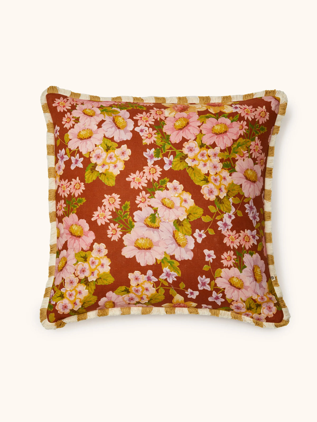 Buttercup Rust Cushion