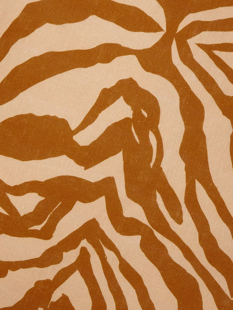 Zebra Tan Cushion