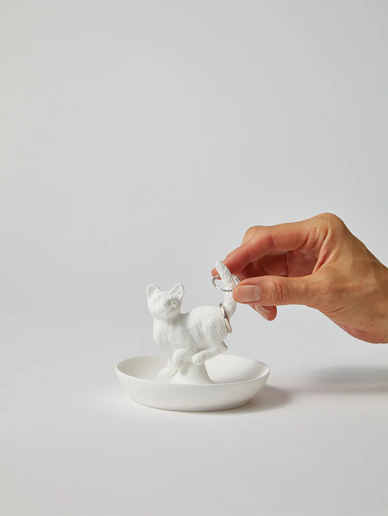 Frolic Cat Ring Dish