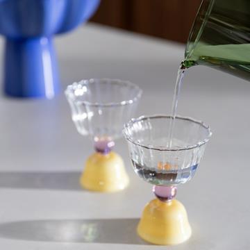 Glass Tulip Set 2 | Caramel