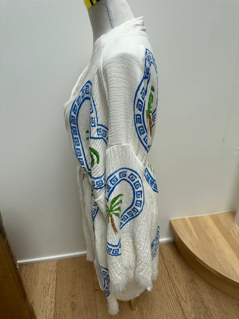 Midi Robe | Palm Tree
