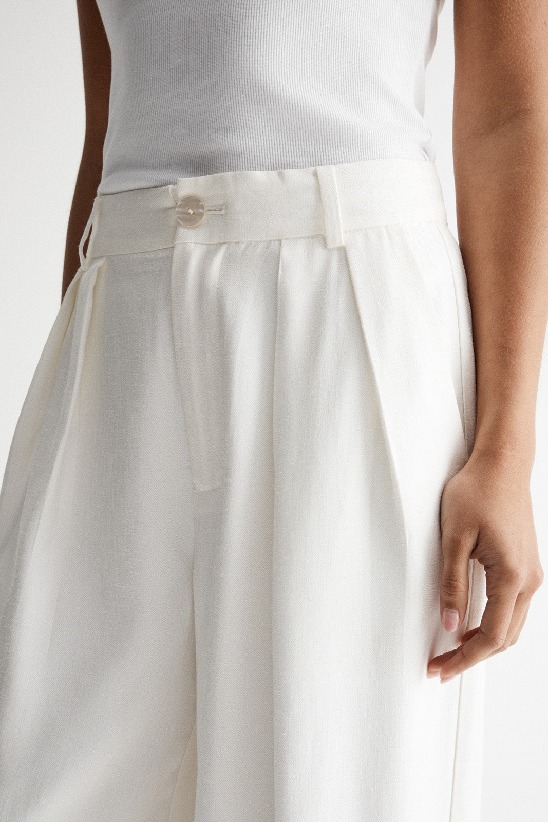 Marbella Pant | White