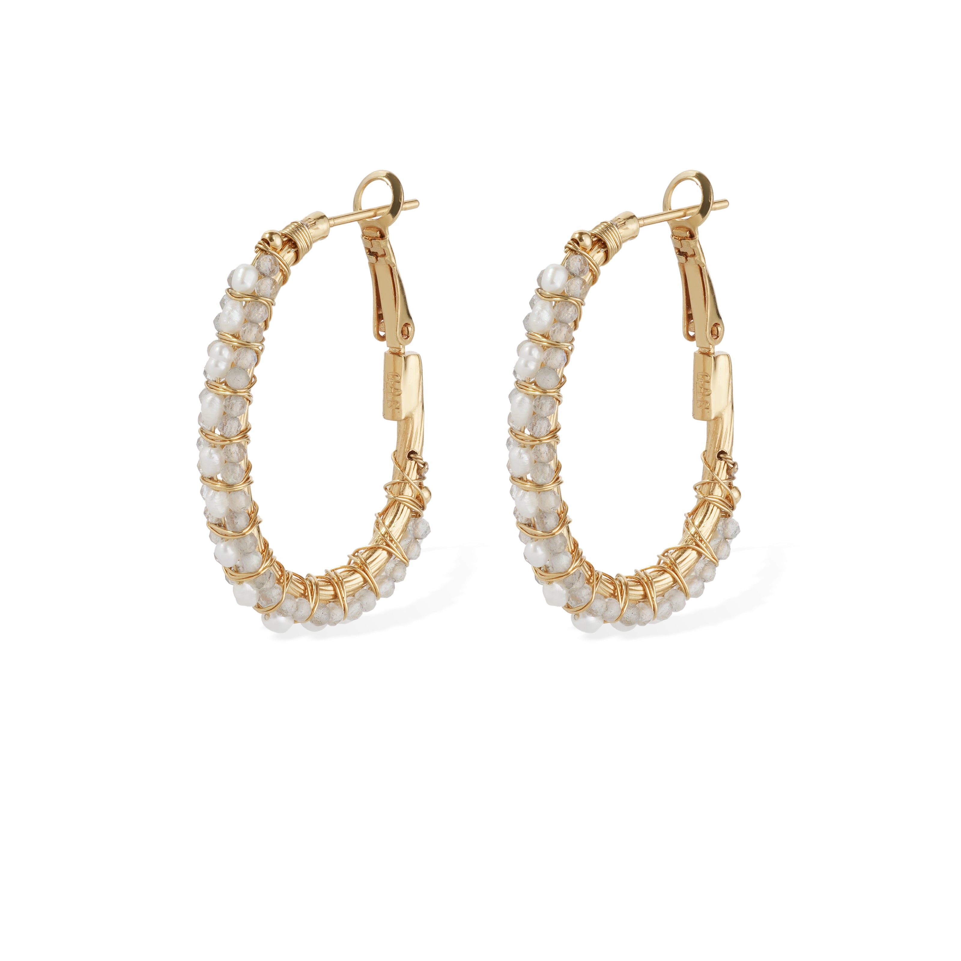 Creole Lyre Earrings