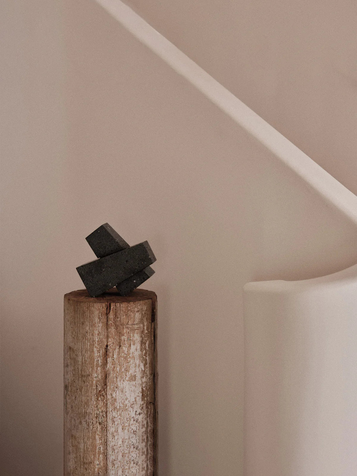 Converge Bookends | Lava Stone