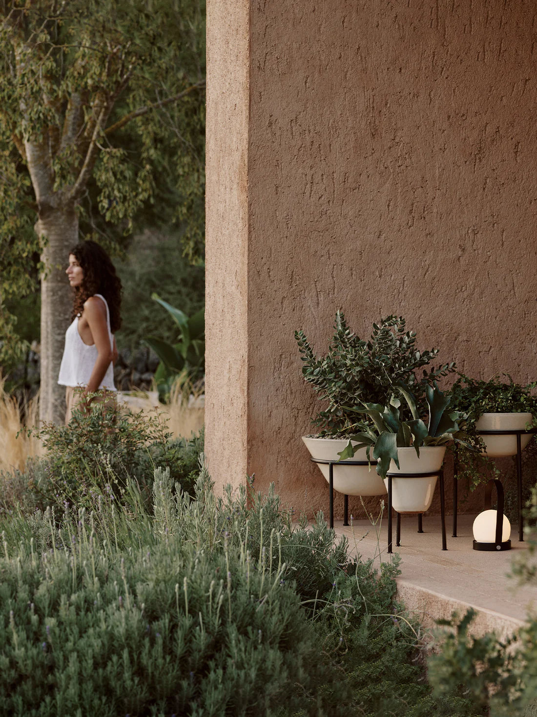 Daiza Planter | Ivory