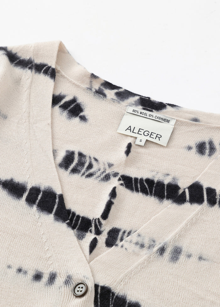 N.320 Tie Dye Cardigan | Cashmere Blend