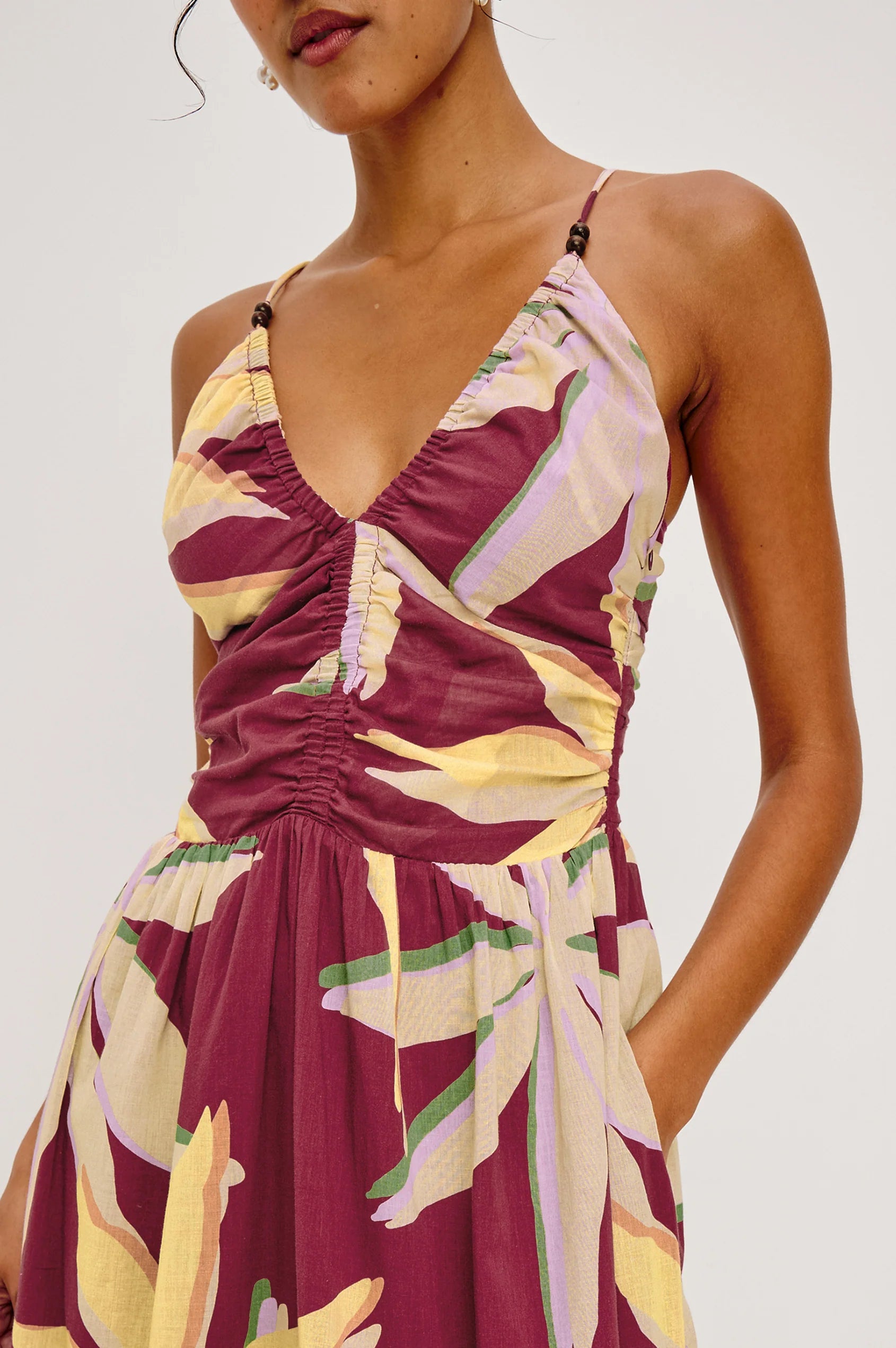 Palm Midi Dress