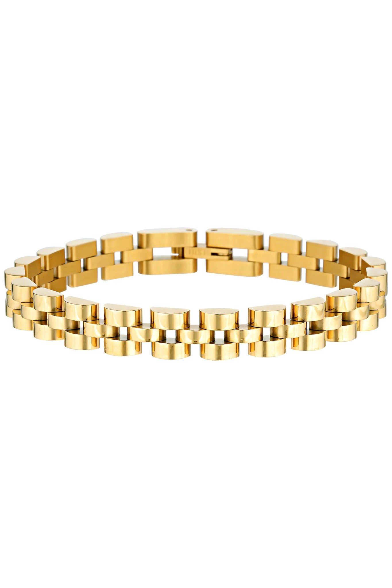 Fine Baby Link Bracelet | Gold
