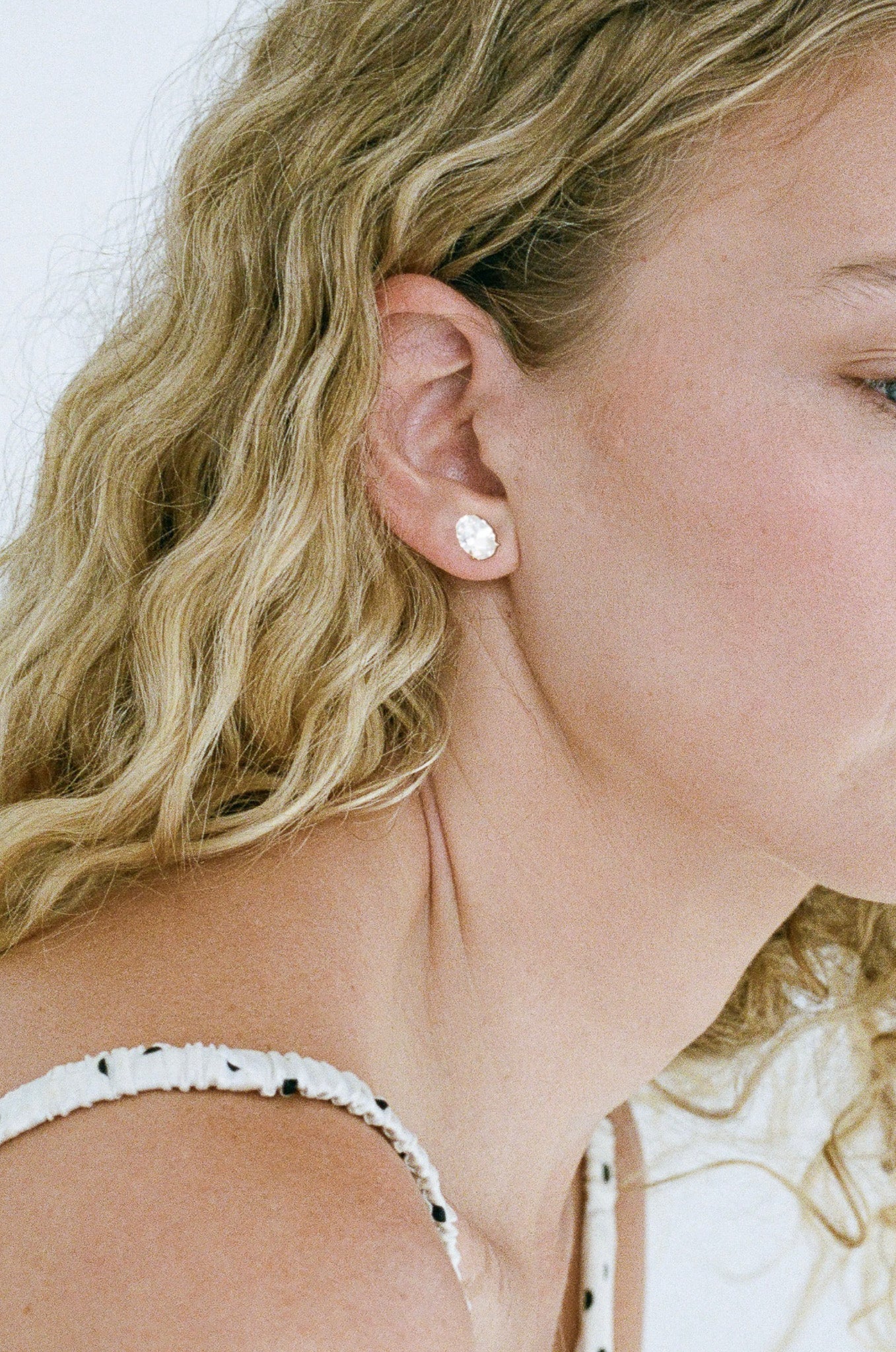 Oval Studs 2CT | Silver