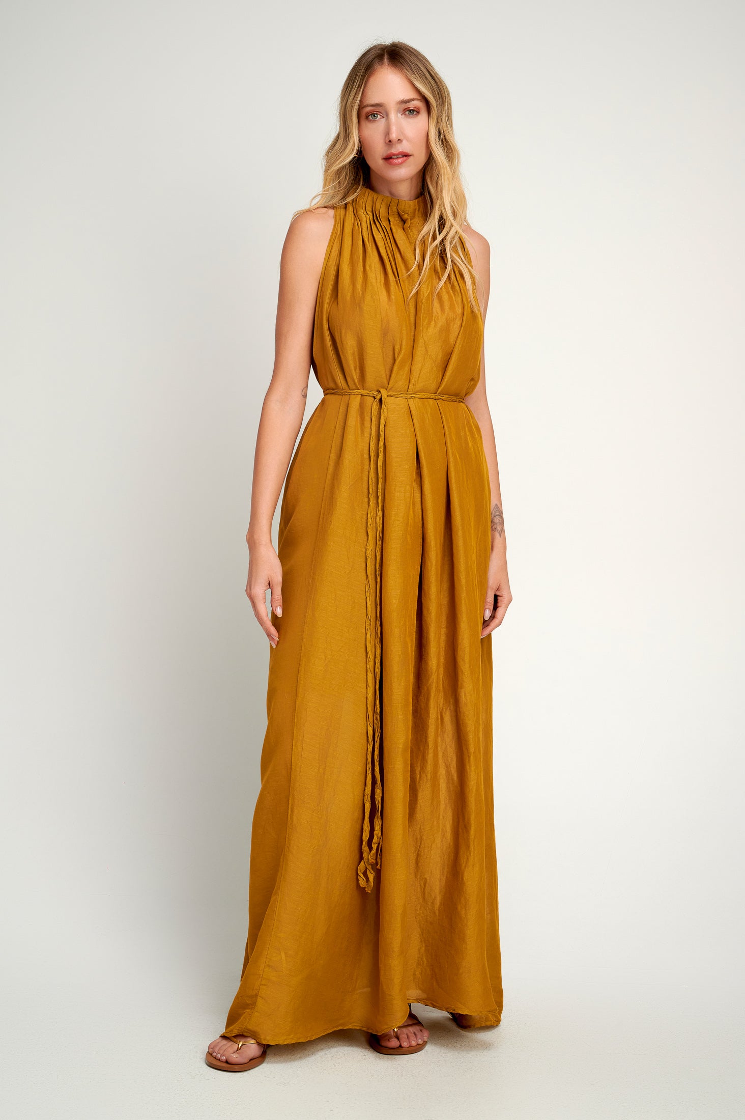 Callisto Halter Maxi Dress