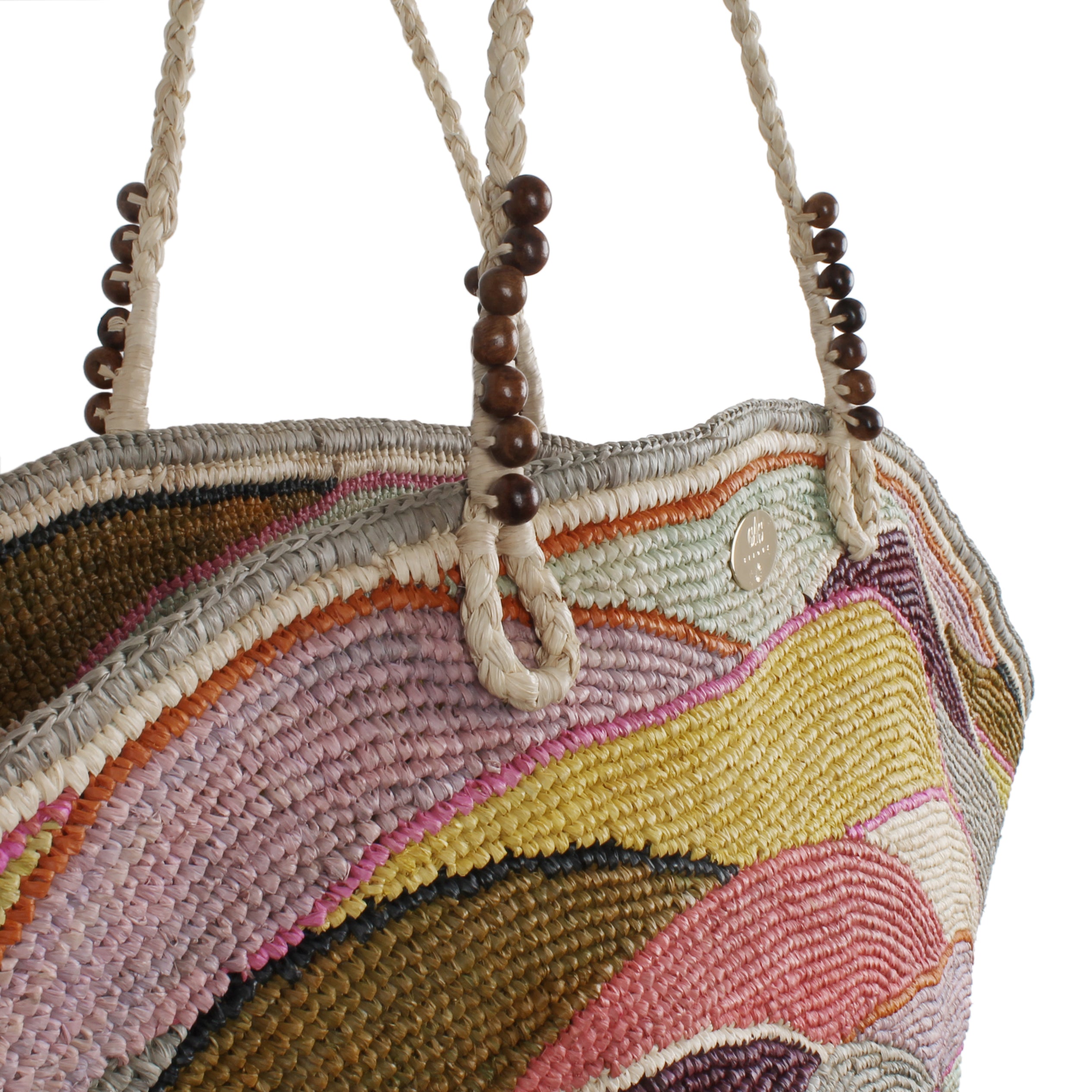 Panier Wave Raffia Bag | XL