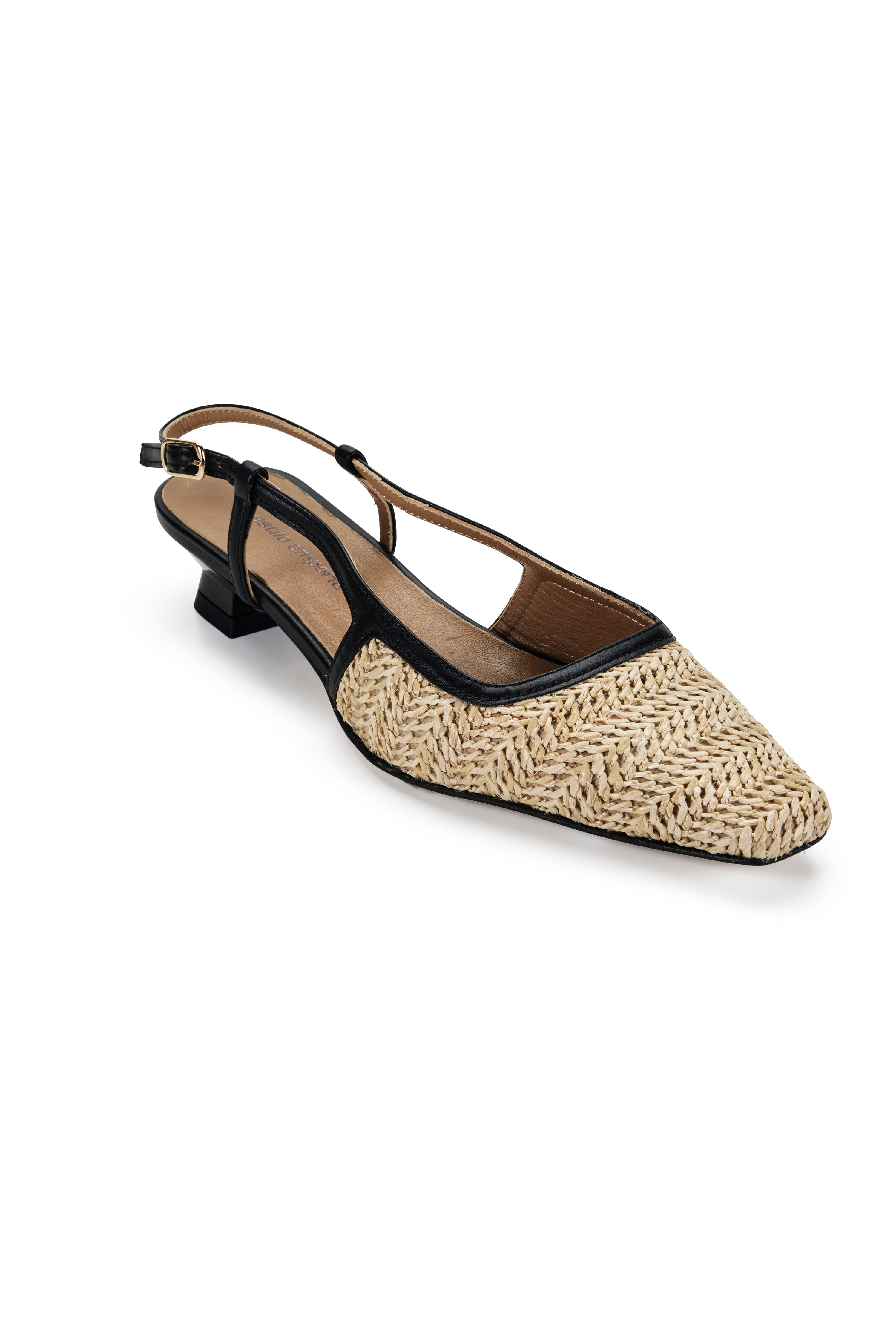Milieu Raffia Mule