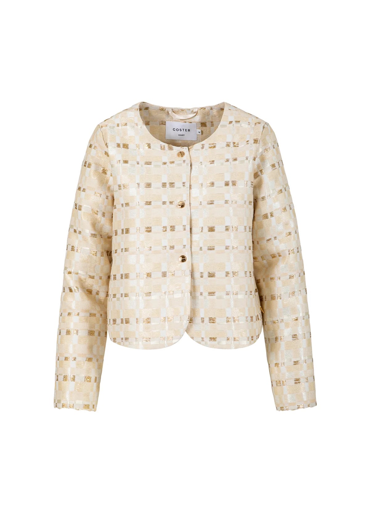 Shimmer Jacquard Jacket