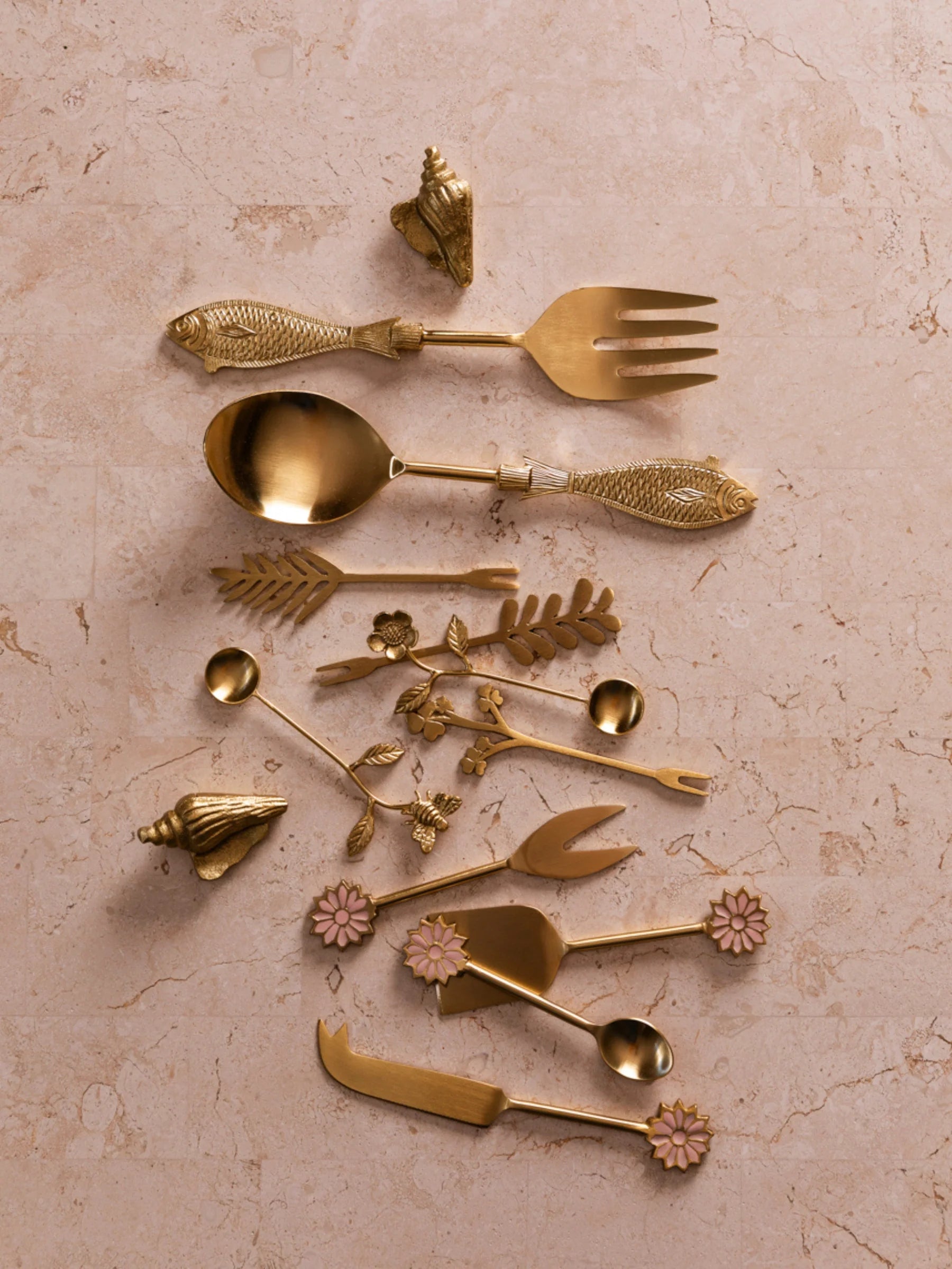 Fish Salad Servers