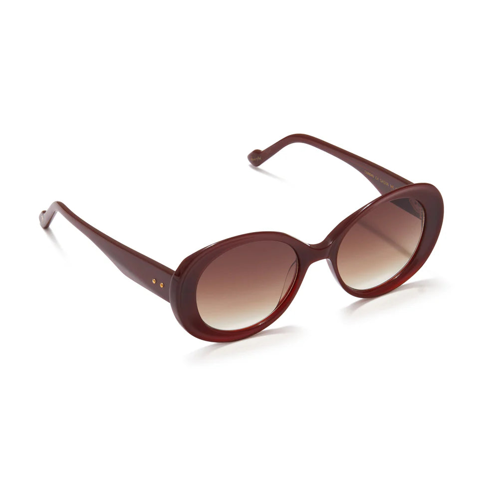 Amelia Sunglasses | Burgundy