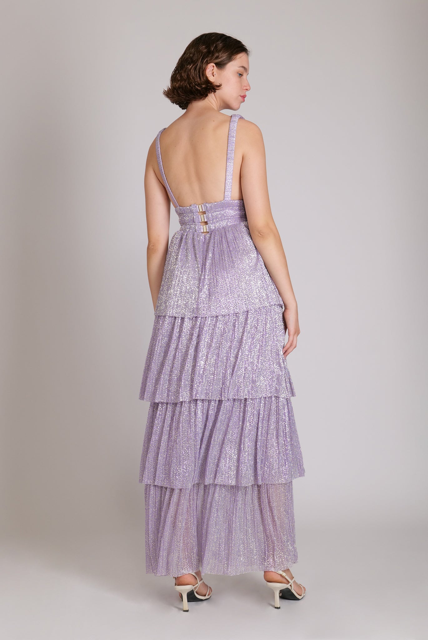 Alpha Dress | Lilac Print