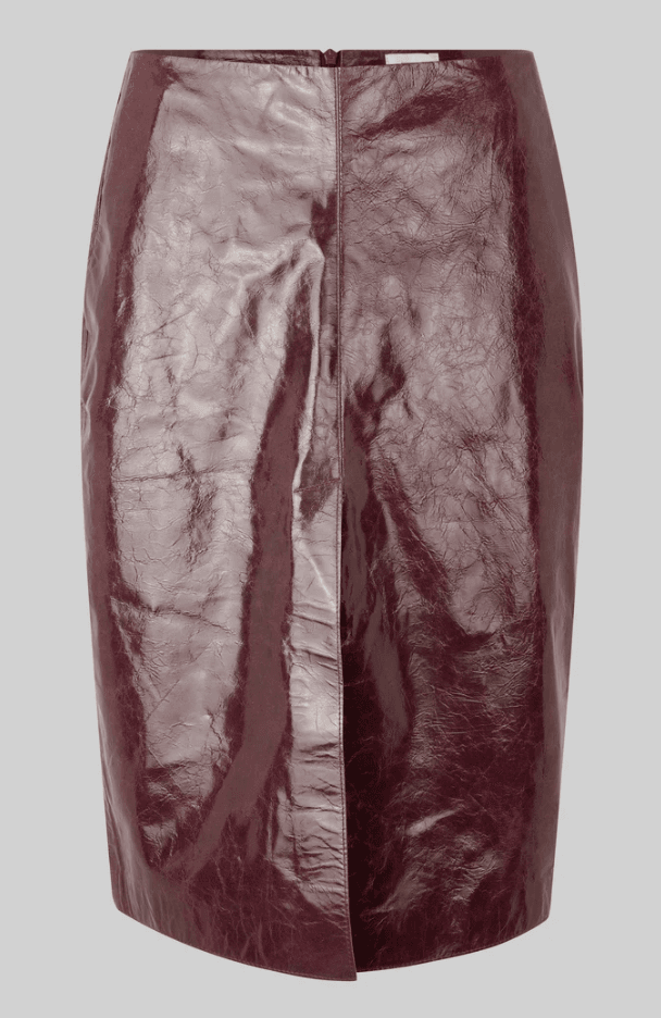 Queens Leather Skirt