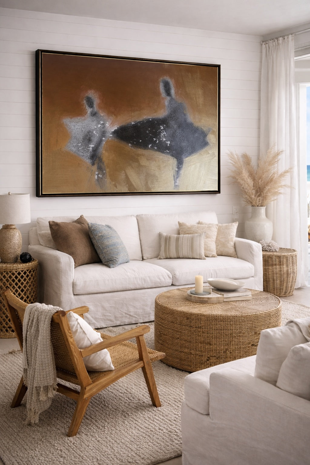 Twin Keel Gold | 100 x 130