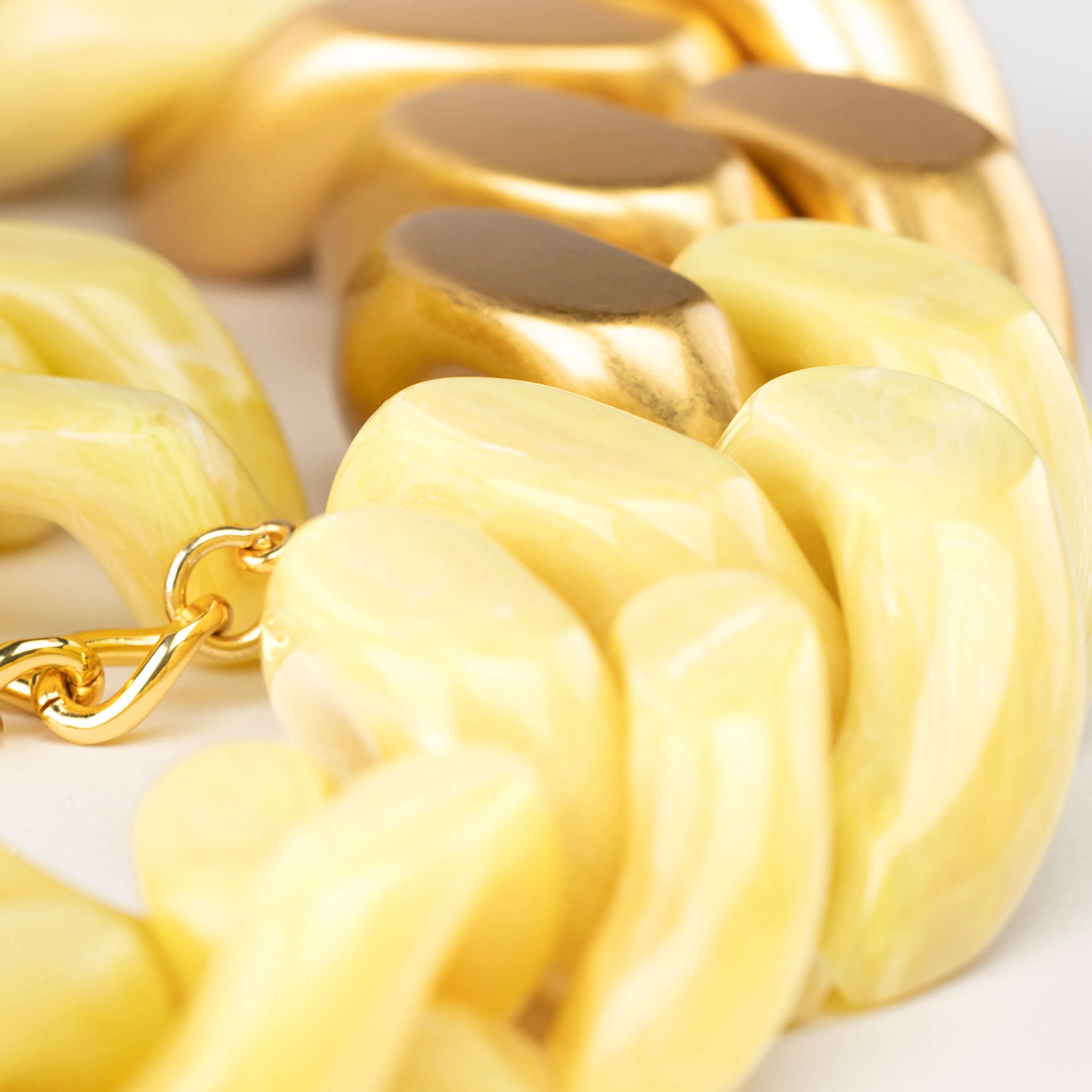 Great Necklace | Yellow Marble